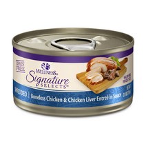 웰니스 코어 시그니처 셀렉트 고양이 캔 습식사료 79g 12개입, 슈레드 닭고기&닭간(12개입)