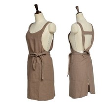 기타 바보사랑[해피이즈]마앞치마 CF앞치마 바리스타앞치마 세련된앞치마, 연갈색