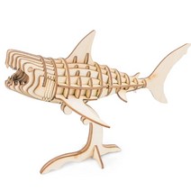 [영문판] 로보타임 ROBOTIME DIY wooden TG274 Shark 상어