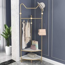 엣지행거 의류 옷장 모서리 조립식 앵글 옷걸이선반, B