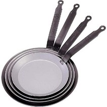 DE BUYER 크레이프 팬 30cm 스틸 그레이 30cm -23249, 단색, 직경 30cm