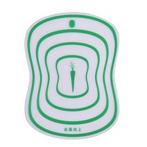 티크 편백 나무 원목 월넛 도마 야채 과일 고기 가정용 주방 도구 주방 미끄럼 방지, 초록