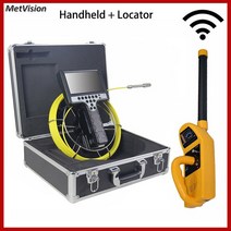 산업용 내시경 카메라 Locator-산업용 7 인치 스크린 파이프 자동차 검사 보스코프 512Hz Sonde Handheld, [01] 20m, [05] Yellow Receiver