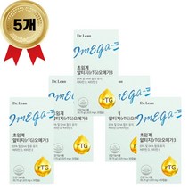 닥터린 초임계 알티지 오메가3, 30캡슐×5개