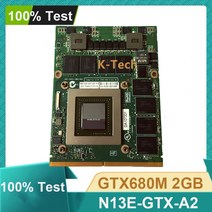 GTX680M GTX 680M N13E-GTX-A2 VGA GPU 그래픽 카드 비디오 디스플레이 DELL Alienware M15X R1 R2 R3 R4 2, 한개옵션0