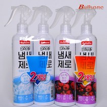 그리니치_불스원 살라딘 냄새제로 스프레이 300ml×2ea bul034, 불스원 살라딘 냄새제로 스프레이, bul034_프레쉬아쿠아향300ml×2ea