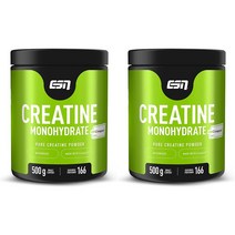 뉴트리코스트 크레아틴 파우더 Nutricost Creatine Monohydrate 500g 2팩, 1개, 1