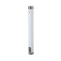 고정 확장 기둥 크기: 12 H x 1.9 W D 색상: 화이트