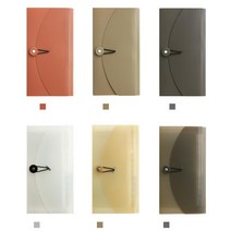 사무실 학교 경리부 영수증 통장 포켓 정리함 케이스 어린이집 화일철, 1개, 화이트클리어
