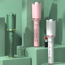 망치고데기 회오리 오토롤링 고데기 튤립 봉 자동롤링 물결 볼륨 컬, 핑크