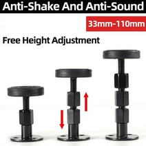 침대 헤드보드 33mm-110mm 침대 프레임 조정 가능한 나사산 흔들림 방지 도구 캐비닛 소파 용 충돌 고정, 02 2PCS_03 67mm-87mm