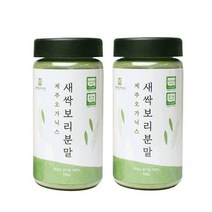 제주 유기농 새싹보리분말 보리순 100%, 3개, 100g