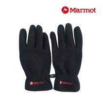 마모트 플리스 장갑, 블랙-레드