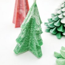 향기에반하다 3단 트리 크리스마스 장식 필라 캔들몰드 PC몰드 소이캔들 양초 만들기 DIY 재료 방산시장, 3단 트리  PC몰드+팜왁스 1kg