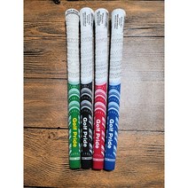 골프 프라이드 골프채 그립 아이언/우드 범용 그립 복합 반면 소재 고무 손잡이 그립, 화이트/그린