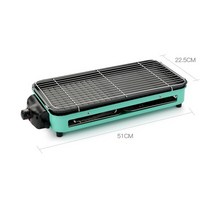 연기안나는전기그릴 연기없는전기그릴팬 전기그릴 바베큐 기계 220V 2 1 전기 가정용 무연 팬 그릴 스토브, 01 220V
