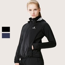 케빌리 땀복 여성용 풀지퍼 상의 C06