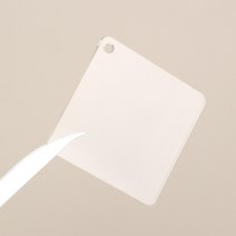 DIY 투명 아크릴판 키링 사각