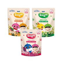 맘마밀 요미요미 유기농쌀과자 7개월, 단호박(2)+자색고구마(1)+초록(1)