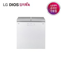 [LG전자] DIOS(디오스) 김치냉장고 뚜껑형 김치톡톡 219L [K227LW121/린넨화이트], Y