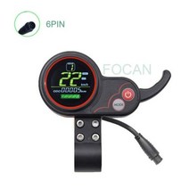 Ebike LCD 디스플레이 스로틀 전기 스쿠터 Speedual 미니 QS-S4 제로 T8 8X 9X 10X 11X E 스쿠터 24V 36V 48V 52V 60V