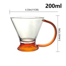 찻잔세트 전통 500ml 내열 유리 주전자 커피 우유 차 컵 꽃 퓨어 중국 쿵푸 세트 북유럽 현대 포트111025, Tea Cup
