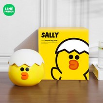 라인 프렌즈 샐리와친구들 세라믹 뚜껑 디저트 수프 샐러드 볼 앨리 루이, 계란찜 그릇  셀리