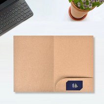 A4 화일 크라프트지 페이퍼 화일 홀더 바인더 파일, 단품, 단품