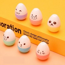 휴대용 준비물 문구 미니 팬시 형광펜 야광펜 에그