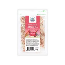캣간식 게살 슬라이스 80g 냥덕후 기호성좋은 노르웨이숲고양이 파우치간식 아비시니안 고양이캔 템테이션