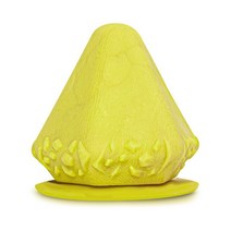 장요근 마사지 스포츠듀얼 TPE 마사지볼 업데이트 실리콘 마사지 콘 고체 흡착 볼 Psoas 흉부 척추 등 견, 01 Yellow