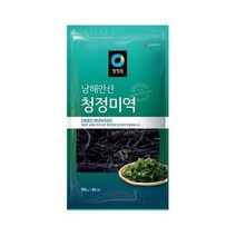 청정원 맛있는밑반찬 남해안산 청정 미역 60인분 맛있는 돌답례품 냉국 150g 간단한요리 간편식, 2개