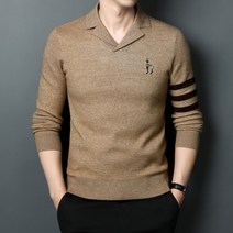 2022 년 겨울 새 남성 스웨터 패딩 따뜻한 가을과 겨울 바지 스웨터 옷깃 남성 코트 의류