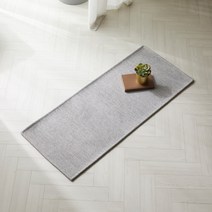 [바보사랑] 사이잘룩 헤링본 주방매트 현관 주방 매트 인테리어