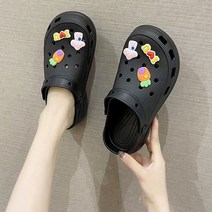 CGR 여성 비치 키높이 통풍 미끄럼 방지 샌들