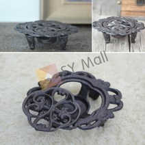 SY몰 엔틱 주물 뚜껑 워머 홈카페용품 카페인테리어용품 차온도유지