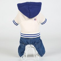 강아지 옷 가을 테디 겨울폼 비곰 소형 미드 개 애완동물 펫 맨투맨 트렌드 네발 달린 보온 2238526040, (화이트 )푸융 -캐쥬얼 학원 무드