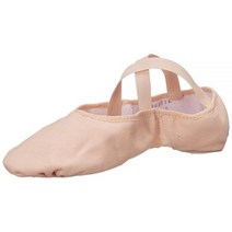 Bloch Dance 여성용 프로 아치 캔버스 및 메시 스플릿 솔 발레 슈즈/슬리퍼 핑크 2.5 C US, 2 C US