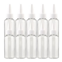 27리빙 다양한 소분 뾰족캡 공병 50ml, 투명, 10개