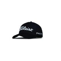 타이틀리스트(Titleist) 남성 골프 모자 투어 퍼포먼스 캡 HJ2CUP RYWT 로얄, 블랙/화이트