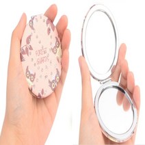 귀여운 미니 손거울 일반경 확대경 양면 판촉 거울