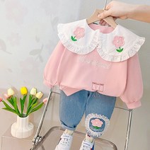 플라워카라여아상하복
