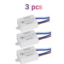 홈 스마트 스위치 MR-SK50A 모듈 220V 사운드 감지기 음성 센서 지능형 자동 켜짐 꺼짐 라이트 Corrid 용 액세서리, 03 3pcs _ 01 CHINA