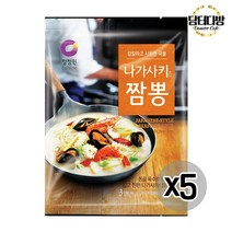 청정원 나가사키짬뽕 분말 96g(3인분) X 5개