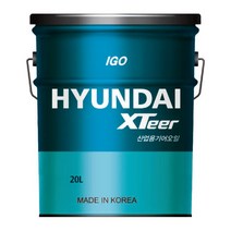 현대 엑스티어 xteer igo vg 100 산업용 기어유 20L, igo vg 220, 1개