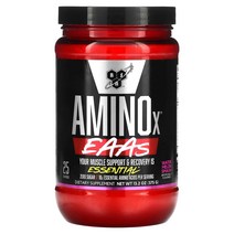 단백질 스포츠 BSN 아미노x EAAs 수박 375g(13.2oz) 필수 아미노산 무카페인