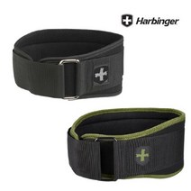 하빈져 5인치 폼 코어 웨이트 역도 초경량 헬스 벨트, 5인치 폼코어 블랙 L