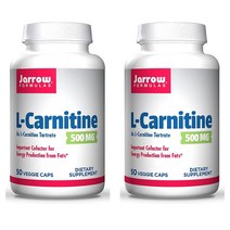 Jarrow Formulas L-Carnitine L 카르니틴 500mg 50정 2개