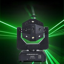 나이트 스피닝 클럽 LED 무빙라이트 무대 조명 헬스 피트니스 에어로빅, 단품
