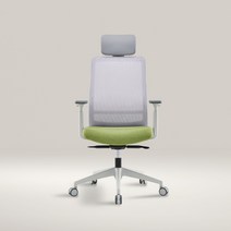 리바트하움 스탠다드 V2 의자, 화이트쉘-그린